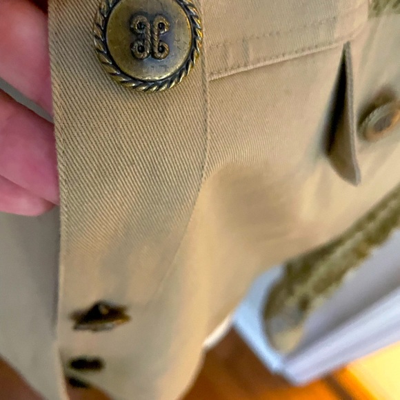 Boutique look jacket, high end unique beige/tan. - Picture 2 of 4